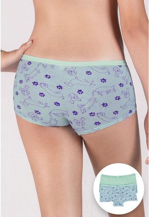 Bóxer Paq X2 Infantil Cristal FI 10005423