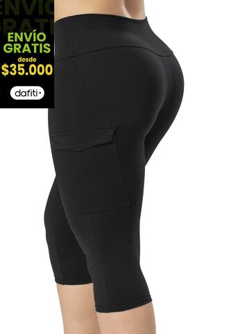 Capri Mujer Negro FI 5004 Formas Intimas