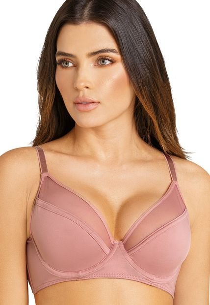 Brasier Adulto Palo De Rosa Oscuro Fi 92338