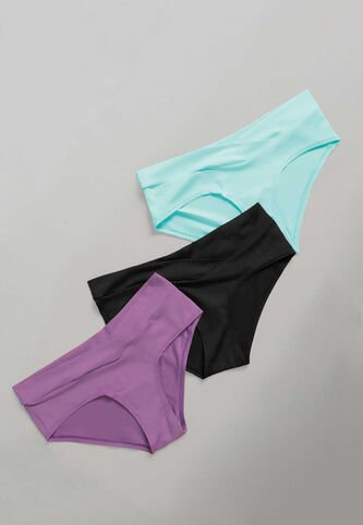 Cachetero Paq X3 Mujer Multicolor FI 417 Formas Intimas