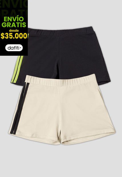 Short Paq X2 Mujer Multicolor Fi 106416