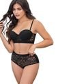 Bustier Adulto Negro Fi 87194 de Formas Intimas