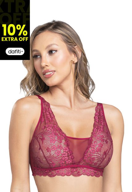 Imagen de Brasier Mujer Rojo Fi 100950 por Formas Intimas