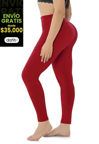Legging Mujer Rojo FI 33544 Formas Intimas