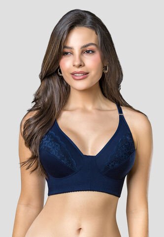Brasier Mujer Azul Navy Fi 96568 Formas Intimas