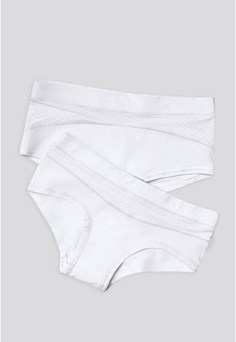 Cachetero Paq X2 Infantil Blanco FI Fi21632X2 Formas Intimas