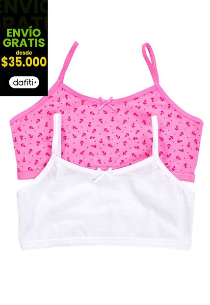 Top Paq X2 Infantil Femenino Multicolor Fi 96330
