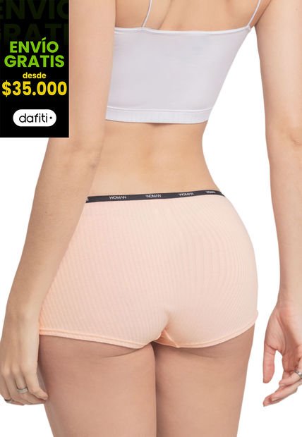 Bóxer Paq X2 Mujer Multicolor Fi 103872