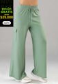 Pantalón Sudadera Mujer Verde FI 8618 de Formas Intimas