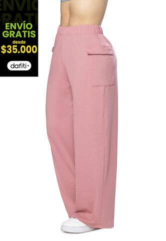 Pantalón Sudadera Mujer Rosa FI 7338 Formas Intimas