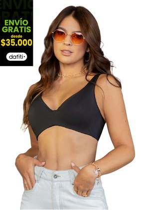 Brasier Mujer Negro FI 1916