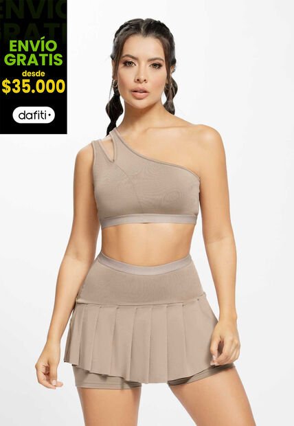 Conjunto Mujer Beige FI 9595