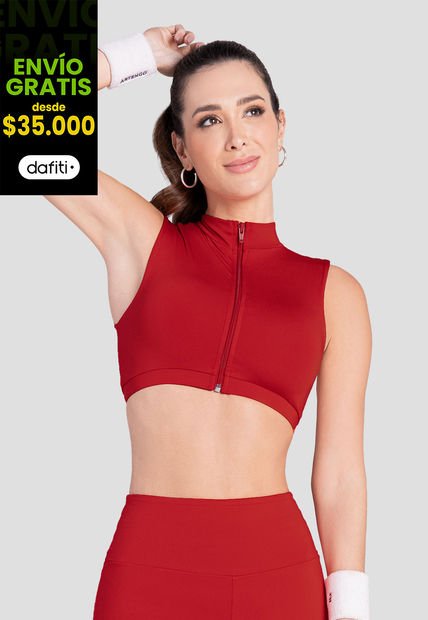 Top Mujer Rojo Fi 103827