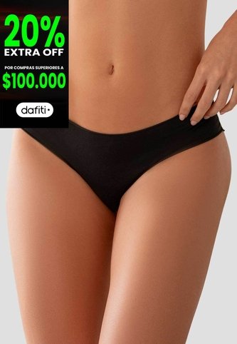 Cachetero Mujer Negro Fi 115253 Formas Intimas