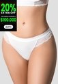 Tanga Paq X2 Mujer Blanco-Azul Fi 115481 de Formas Intimas