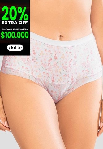 Cachetero Paq X3 Mujer Multicolor Fi 115309 Formas Intimas