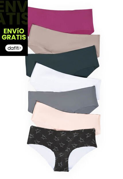 Cachetero Paq X7 Mujer Multicolor FI 32957