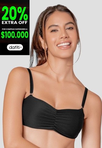 Top Mujer Negro Fi 114755 Formas Intimas