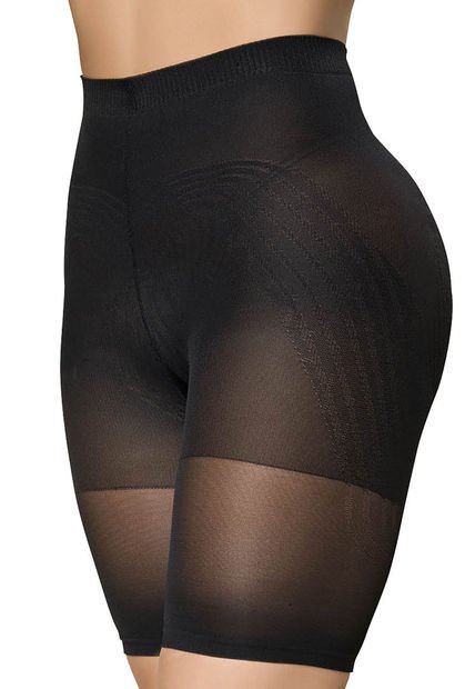 Short Levanta Cola Mujer Negro FI 7959