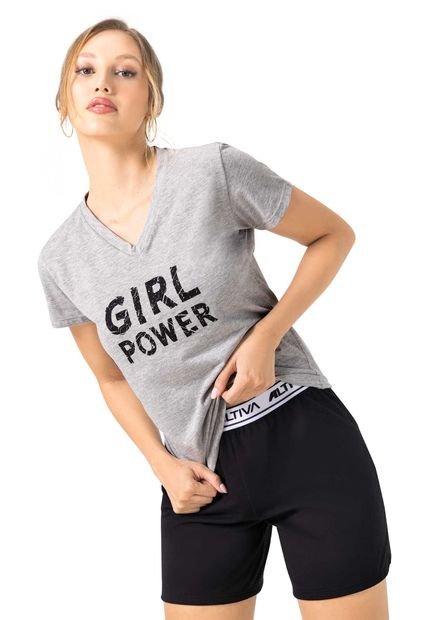 Camiseta Gris Jaspe FI 1089