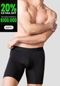 Bóxer Hombre Negro Fi 110768 de Formas Intimas