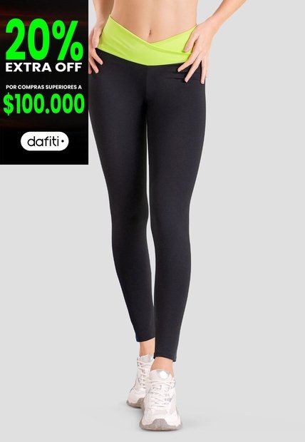 Legging Mujer Negro Fi 104323