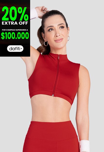 Top Mujer Rojo Fi 103827