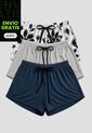Short Paq X3 Mujer Multicolor Fi 112360 de Formas Intimas
