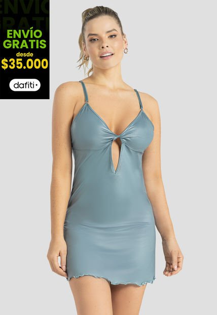 Batola Mujer Azul Acero Fi 102996