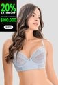 Brasier Mujer Azul Cielo Fi 115480 de Formas Intimas