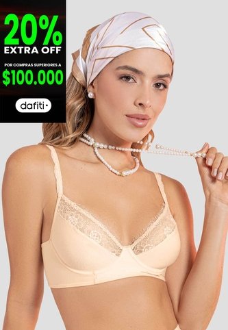 Brasier Mujer Poma Rosa Fi 115462 Formas Intimas