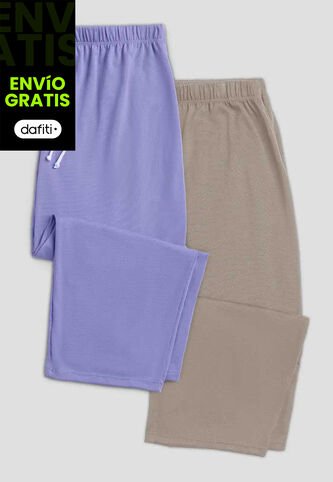 Capri Paq X2 Mujer Bicolor Fi 6283 Formas Intimas