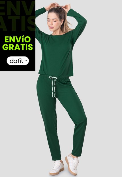 Conjunto Mujer Verde Pino Fi 110511