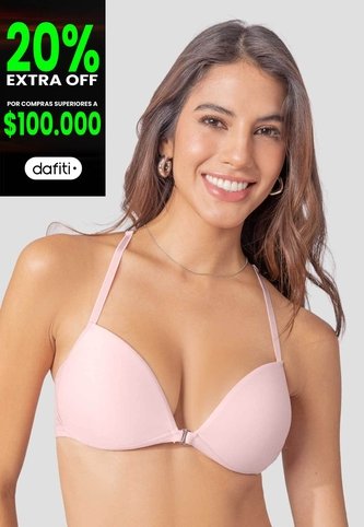 Brasier Mujer Rosa Polvo Fi 115170 Formas Intimas