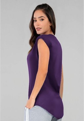 Camiseta Mujer Berenjena Fi 92714