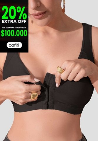 Brasier Mujer Negro Fi 113111 Formas Intimas