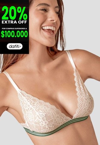 Bralette Mujer Crema Fi 114765 Formas Intimas