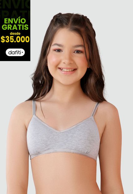 Top Infantil Gris Jaspe FI 33839
