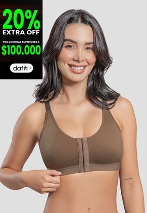 Brasier Mujer Chocolate Fi 76148