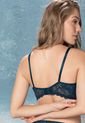 Bralette Para Mujer Azul Petroleo Oscuro FI de Formas Intimas