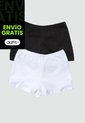 Cachetero Paq X2 Mujer Bicolor Blanco/Negro FI 96216 de Formas Intimas