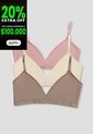 Top Paq X3 Mujer Multicolor Fi 9949 de Formas Intimas