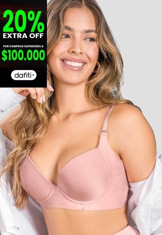 Brasier Mujer Rosa Polvo Fi Fi523038 Formas Intimas