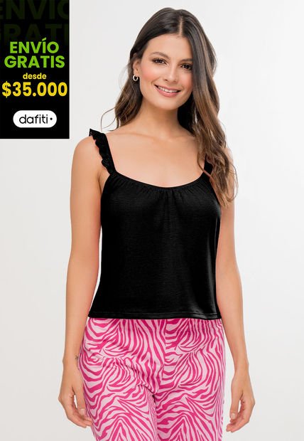 Blusa Mujer Negro FI 103499