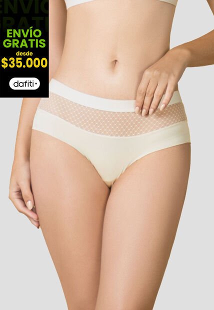 Cachetero Mujer Crema Fi 110760