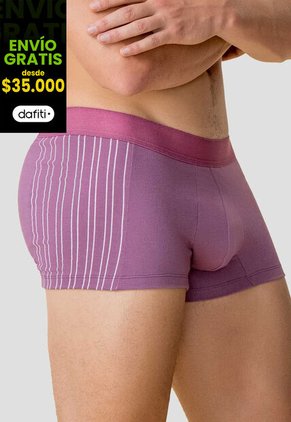 Bóxer Hombre Ciruela Fi 110770