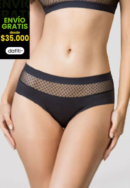 Cachetero Mujer Negro Fi 110760