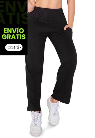 Pantalón Mujer Negro FI 88600 Formas Intimas