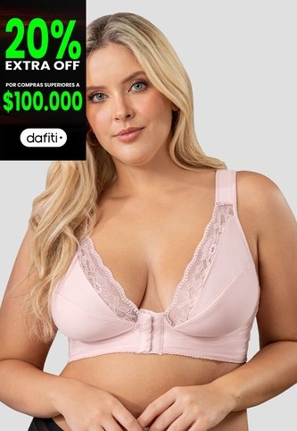Brasier Mujer Rosa Fi 114112 Formas Intimas