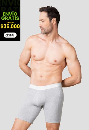 Bóxer Hombre Gris Jaspe Fi 110768